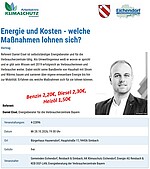 Logo Energie und Kosten - welche Maßnahmen lohnen sich?