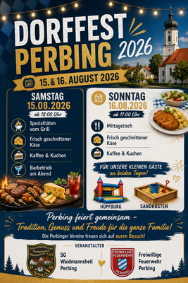 Banner Dorffest Perbing