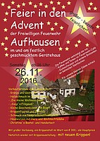 Logo Feier in den Advent
