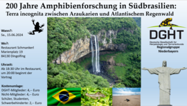 Banner 200 Jahre Amphibienforschung in Südbrasilien