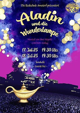 Banner Musical - Aladin und die Wunderlampe