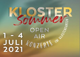 Banner Klostersommer 2021 - LANDLUFT + I-BÄND