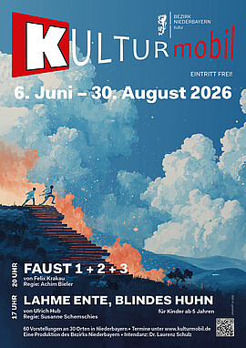 Banner KULTURmobil Kirchdorf am Inn - Tournee 2026