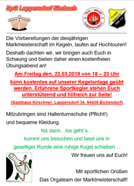 Banner Vorbereitung und Neuanfang