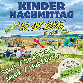 Banner Kindernachmittag am Hofladen Venus