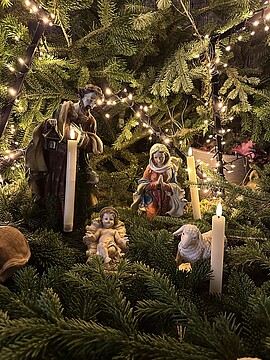 Banner Adventskonzert im AWO-Seniorenheim Eichendorf