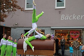 Banner Martiniumritt mit Pferdesegnung