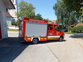 Banner Feuerwehrübung 