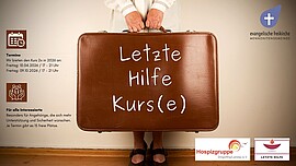 Banner 10.04.26 "Letzte-Hilfe-Kurs" Erste Hilfe - Letzte Hilfe?