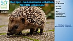 Logo Der Igel - Lebensräume erhalten, Notfälle erkennen